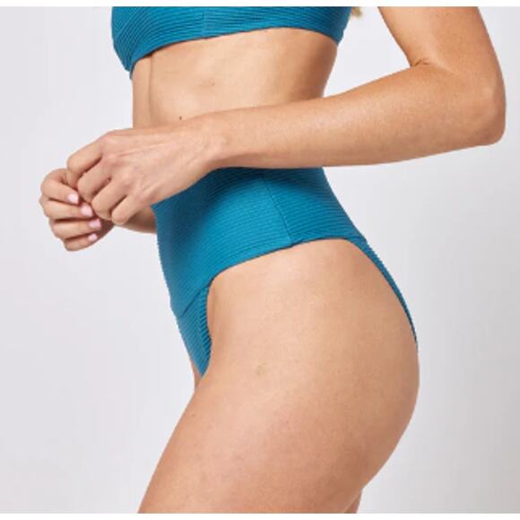 L*Space Eco Chic Repreve® Desi Bikini Bottom S - Picture 8 of 8